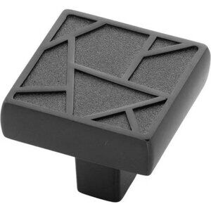 Belwith Keeler Cullet Knob B077134 BM Pull Cabinet Drawer 93393 Black Mist